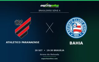 Athletico Paranaense x Bahia — Brazilian Serie A