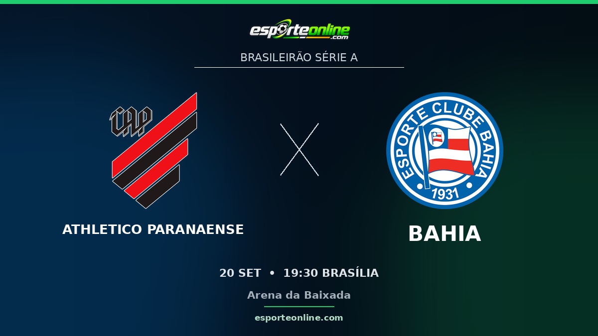 Athletico Paranaense x Bahia — Brazilian Serie A