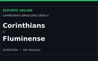 Corinthians x Fluminense - 20/09/2026