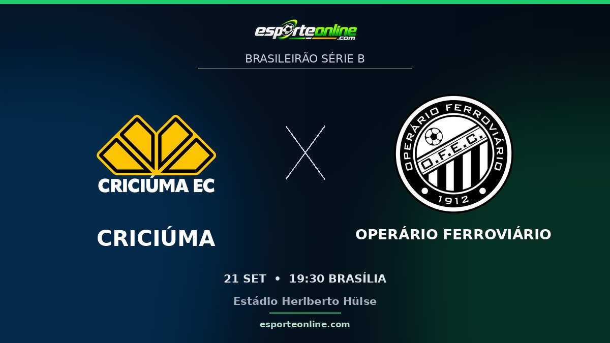 Criciúma x Operário Ferroviário — Brazilian Serie B