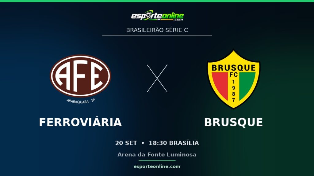 Ferroviária x Brusque — Brazilian Serie C