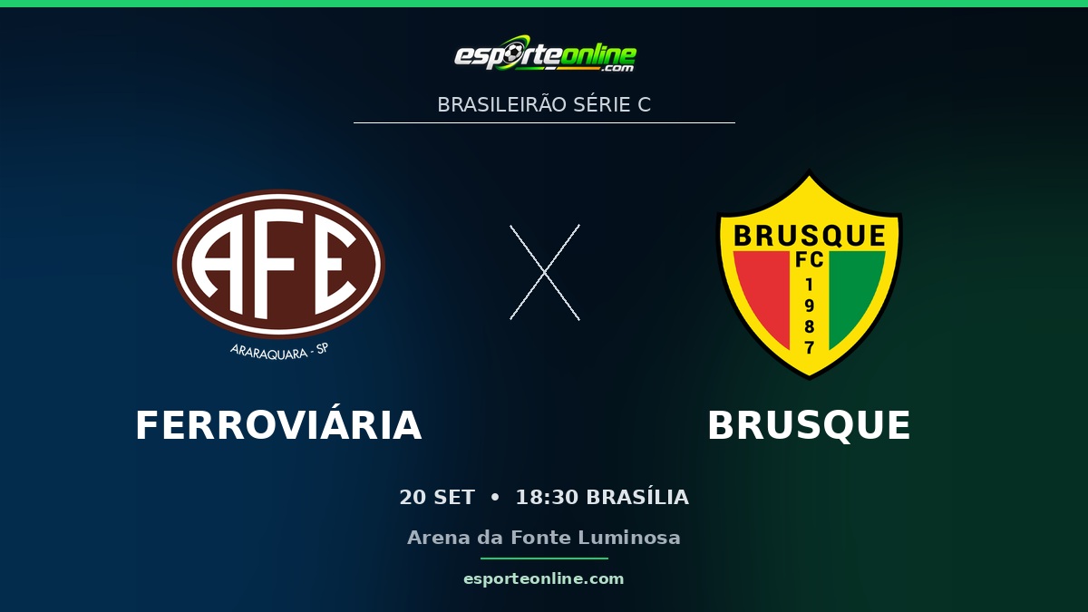 Ferroviária x Brusque — Brazilian Serie C