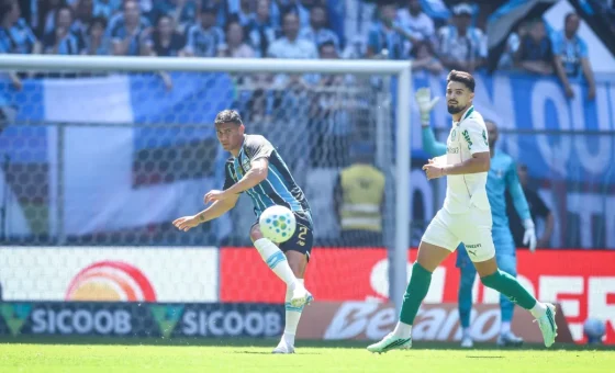 Palmeiras para em Weverton e empata com o Grêmio pelo Campeonato Brasileiro | CNN Brasil