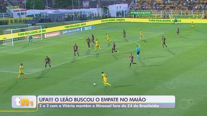 Confira os gols do último jogo do Mirassol no Brasileirão